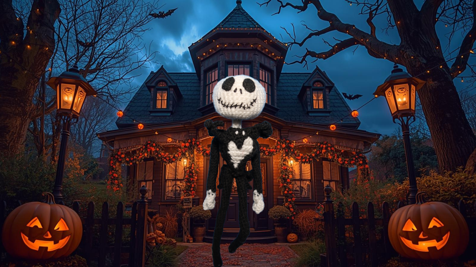 Halloween Town Crochet Diaries Day 1: Jack Skellington, the Pumpkin King